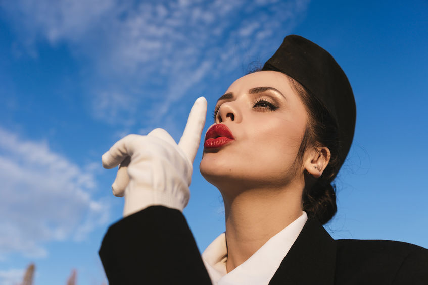 Flight Attendant Full Body Inspection