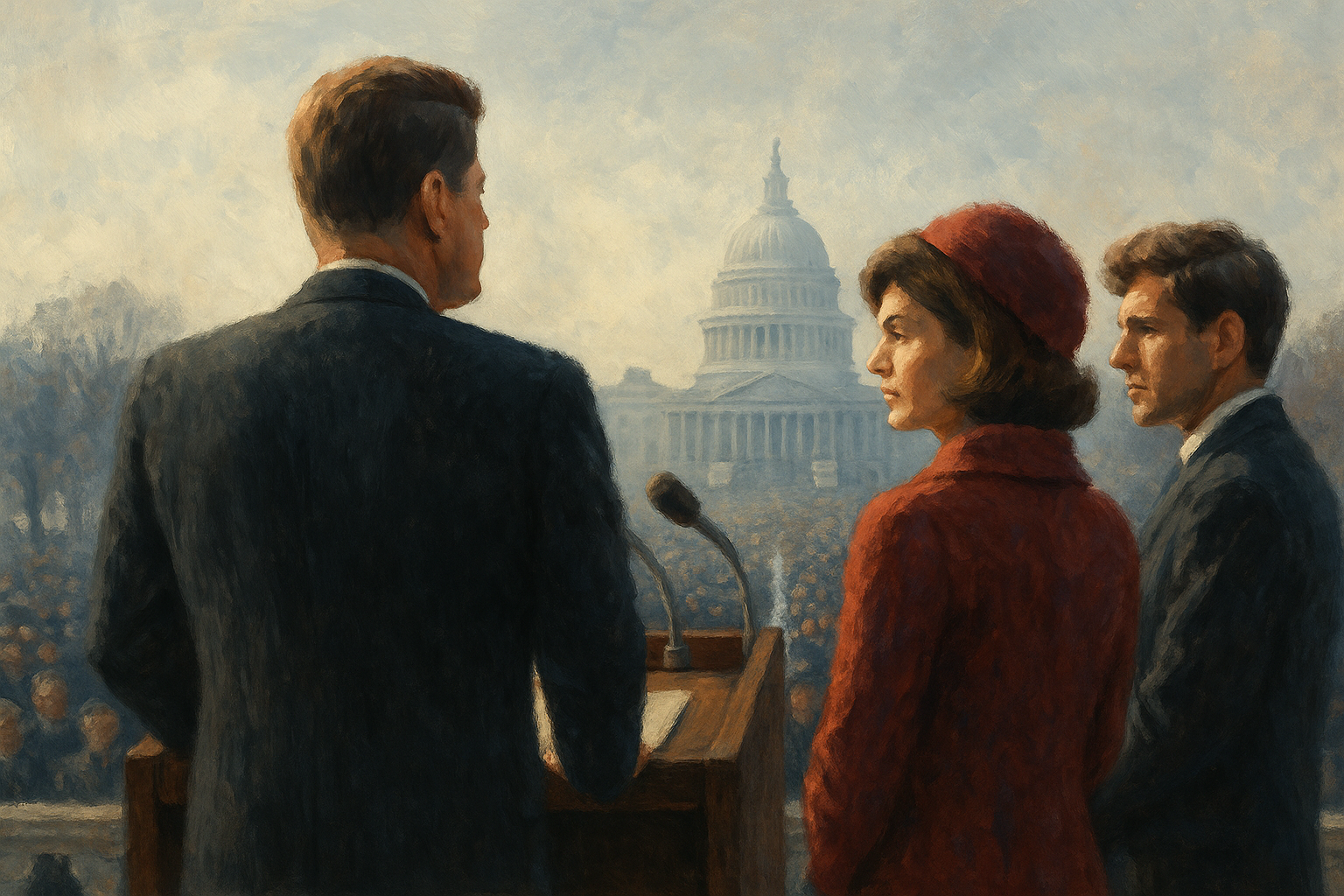 January 20, 1961, JFK Inauguration